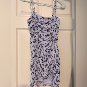 Cute Purple dress with butterflies